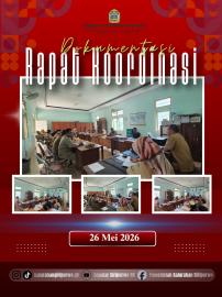 Rapat Koordinasi Rutin Pamong Kalurahan Giripurwo